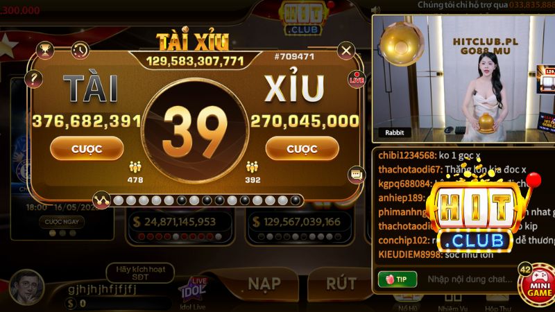 Bảng kèo Tài Xỉu trực tiếp cực kỳ minh bạch và xanh chín