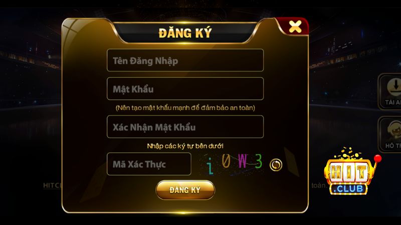 Điền đầy đủ thông tin form đăng ký tân thủ